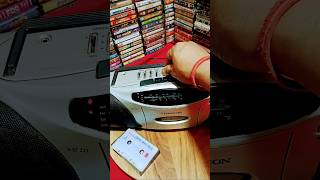 old table stereo Videocon V-SF221 3 band FM cassette recorder#shortsviral #trending video