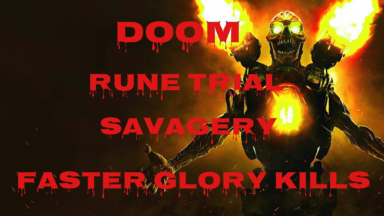 DOOM Rune Trial - Savagery Rune
