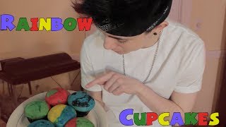 RAINBOW CUPCAKES!! RAINBOW CUPCAKES!!