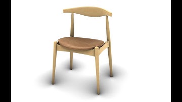 Rhino - Elbow Chair dựng hình bằng công cụ SubD