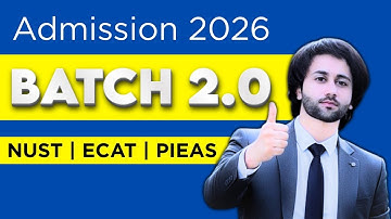 NUST University Entry Test Preparation I UET ECAT Test Preparation I NUST NET 2 Preparation I ECAT