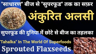 Sprouted Flax Seeds Benefits | Ankurit Alsi Ke Fayde | Flaxseed Sprouts | Alsi Ke Fayde |