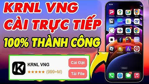 Link Cài Trực Tiếp KRNL VNG IOS  Không Cần Esign - Cách tải Và cài Hack Roblox Trên Iphone