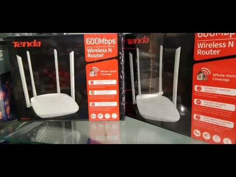 Unboxing Tenda F9