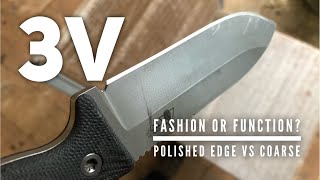 Fashion or function? Mirror Edge on 3V Steel