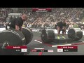 Axle Deadlift battle, Britain's Strongest Man 2020