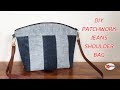 DIY JEANS  PATCHWORK SHOULDER BAG | JEANS TOTE BAG | DIY BAG OUT OF OLD JEANS | BAG SEWING TUTORIAL