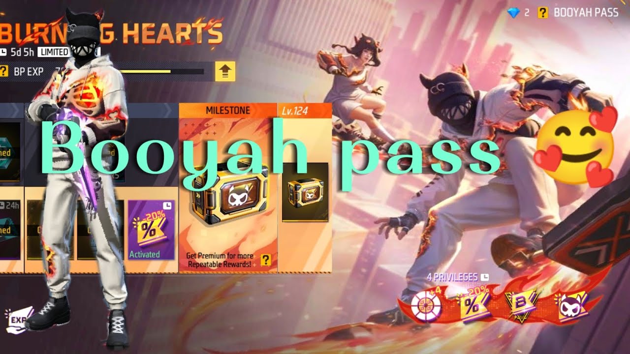 finally Booyah  pass নিয়ে নিলাম।🥲😱