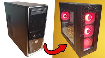 I tried pc case modding…