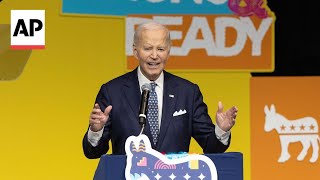 Biden references his cancer treatment, calls Republican policies on healthcare 'flat-out wrong'