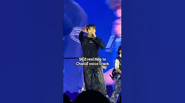 Stray Kids Reacting To Bang Chan S Voice Crack Shorts Kpop Straykids Dominatetour Bangchan 