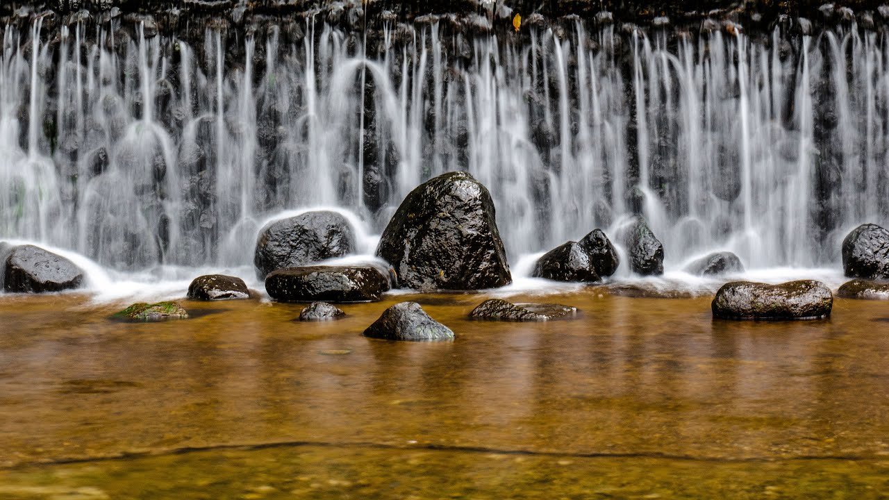 Natural Water Flow Sounds in 4K | Pure Nature Ambience (No Music) - YouTube