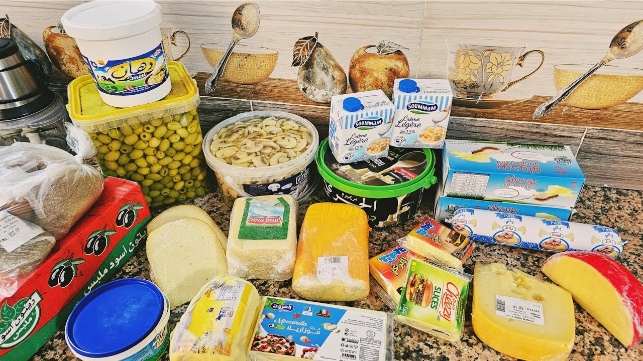 اجبان رمضان جربتها قبل مانشريها منين نشري زيتون وشمبينيو اخر التحضيرات كملت كلشي ربي قدرني الحمد لله