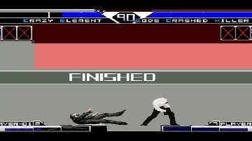 Devourer Element 12p Team Vs Code Crashed killer 6p Team | KOF MUGEN 720p