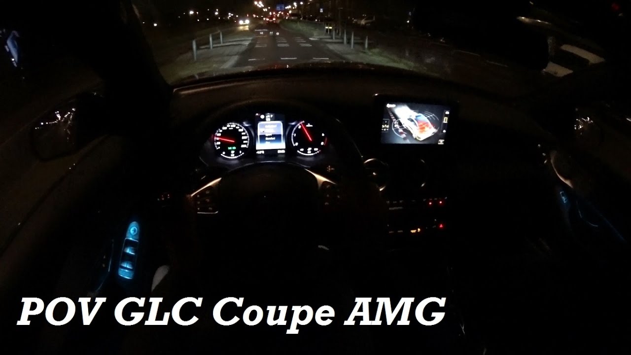 2017 Mercedes Benz Glc Coupe Pov Night Test Drive