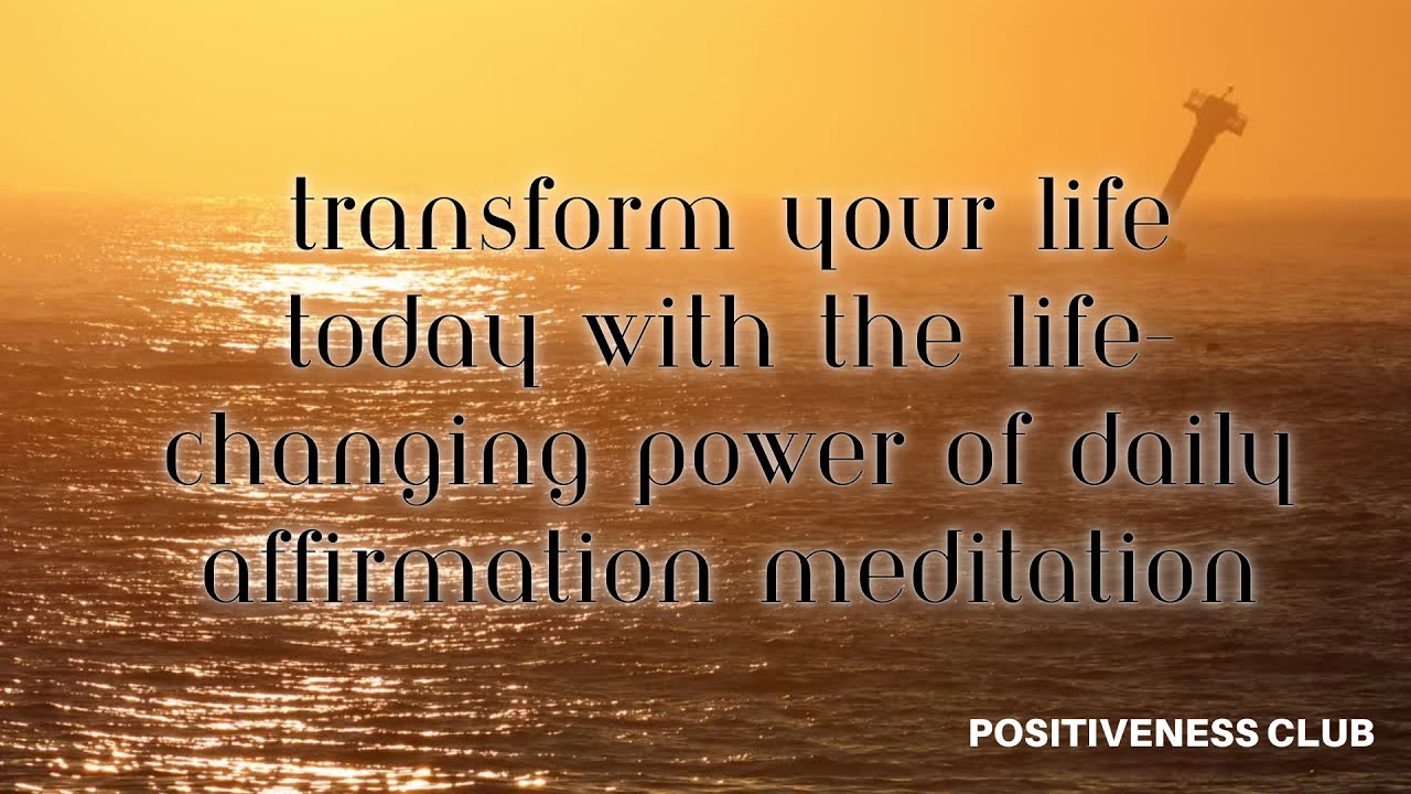 Transform Your Life Today with the Life-Changing Power of Daily ...