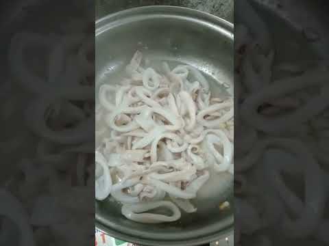 Video Mực xào cần tây ăn tạm!!! - youtube