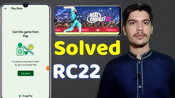 Get this Game From Play Store Real Cricket 22 Problem Solved | Real Cricket 22 Play Store Problem