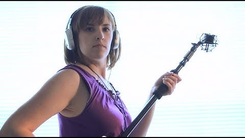 How to Operate a Boom Microphone for Best Audio [TUTORIAL] - Video Production Tips by Web Video Crew