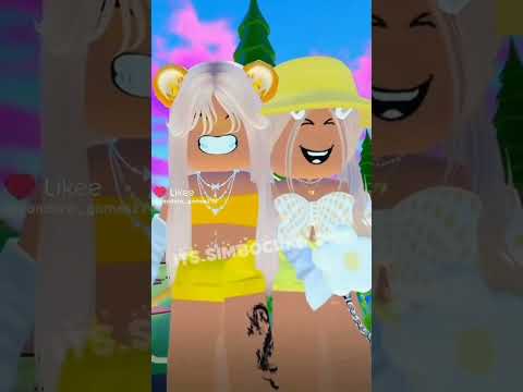 они такие милые сестрички ❤️🔥💫 @pandorochka_games @Simbochka_rbx.