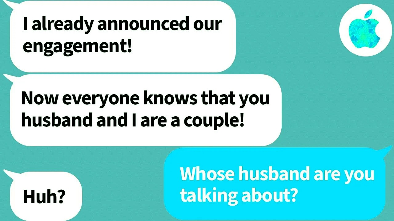 This crazy woman started texting me demanding I divorce my husband