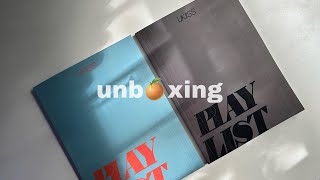 unboxing : u-kiss mini album - playlist (15th anniversary co…