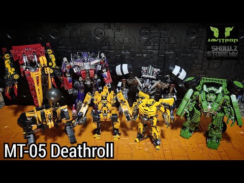 Review Transformers Mechanical Team MT-05 Deathroll Masterpiece