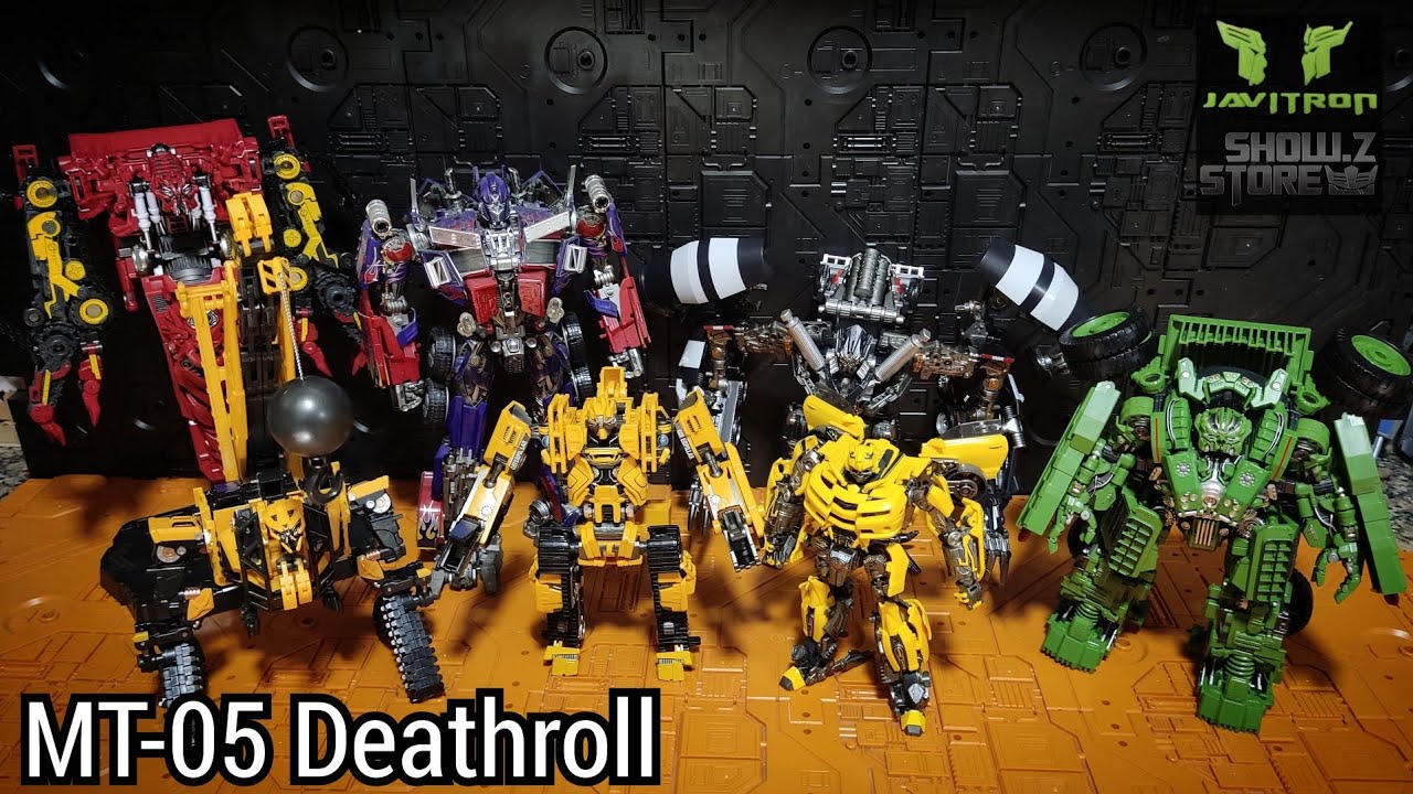 Review Transformers Mechanical Team MT-05 Deathroll Masterpiece