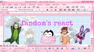 Fandom react to each other (1/2) Gacha club {first video} |volleyball.haikyuu