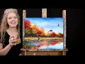 Learn How to Paint "GEESE GOING SOUTH" with Acrylic - Paint and Sip - Step by Step Landscape Lesson