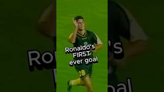 Ronaldos First Ever Goal