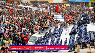 LIVE: Masaka Atandise Okuwuma HE Kyagulanyi Bamukonedde Ebutu Amakubo Bagagade