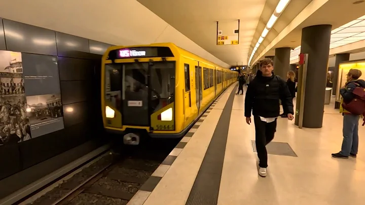 Berlin U-Bahn U5 Ride - Brandenburger Tor to Museumsinsel | Germany | 11/11/24