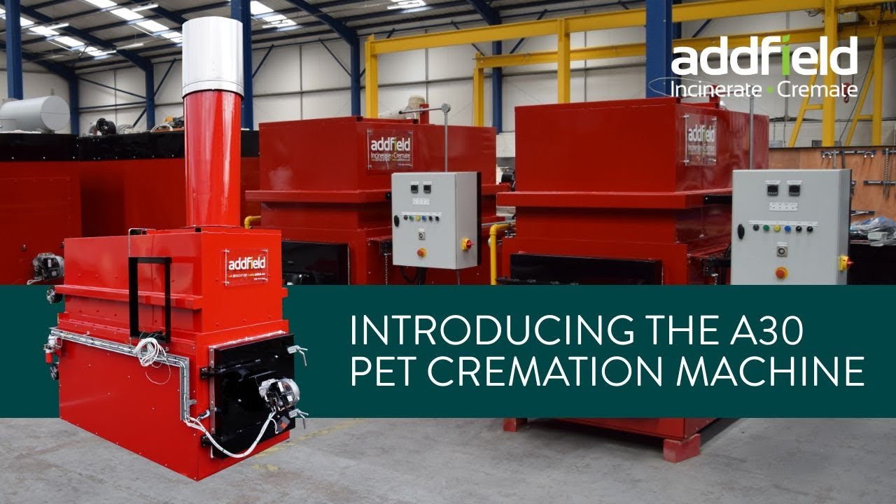 Introducing the A30 Pet Cremation Machine - YouTube