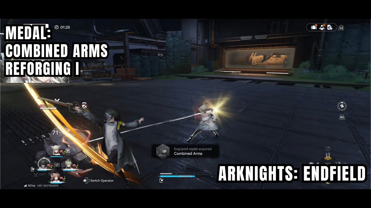 [Arknights: Endfield Medal] Combined Arms - Reforging I: Perform 500 Combos During Combat