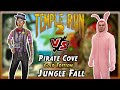 Maria Selva Brooklyn VS Guy Dangerous Bunny Guy Pirate Cove Gold Edition VS Fall Jungle Temple Run 2