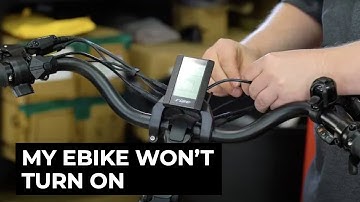 What to Do? My EBike Won