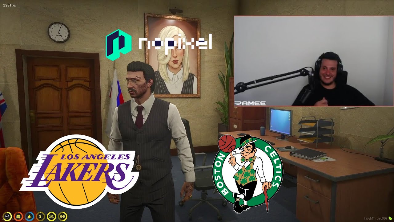 Ramee and Lang talk about NBA | Nopixel 3.0
