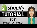 Shopify Tutorial 2021 (para Principiantes) - Crea tu Tienda Online Profesional - ¡Súper fácil!