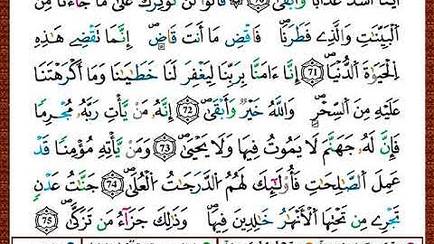 ختمة مصحف التجويد برواية قالون الصفحة رقم 316