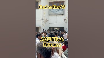 AMU BTech 2025 || Tough or Hard || Aligarh Muslim University || #short #motivation #amuuniversity