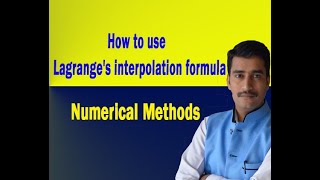 How to use Lagrange's interpolation formula find f(10) value | Numerical methods | examples