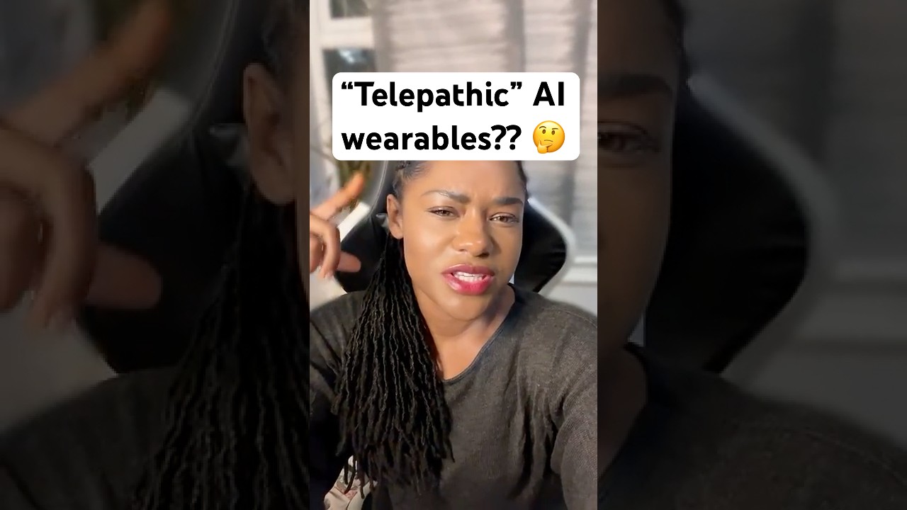 Telepathic AI wearables? 👀🤯 #trendingshorts #ai #future #tech