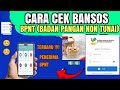 Cara cek Bansos BPNT Terbaru 2026 | Cek Bansos dari Hp