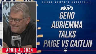 Geno Auriemma talks Paige Bueckers, Caitlin Clark and the surge of women's basketball | SNY