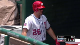 NYM@WSH: Lind plates Harper with a groundout