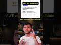 AWS Free AI Certificate 2026 — Ek Din Mein Lo Aur Resume Mein Lagao #ai #freecourse