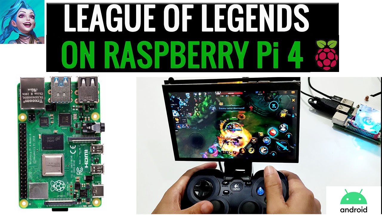 Playing League Of Legends: Wild Rift On RPi4 Android 11