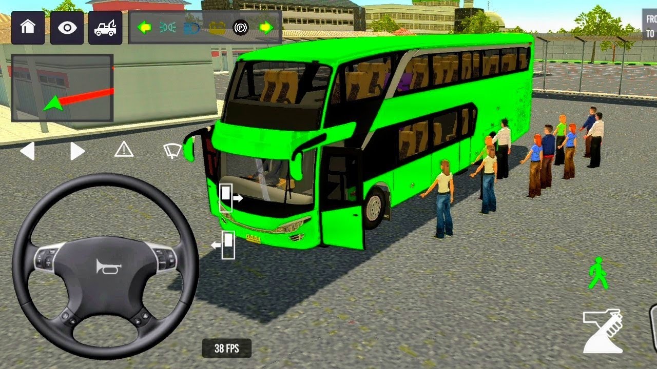 🤫🔥 BUS SIMULATOR INDONESIA ll 💥 new euro coach bus simulator indonesia ll 