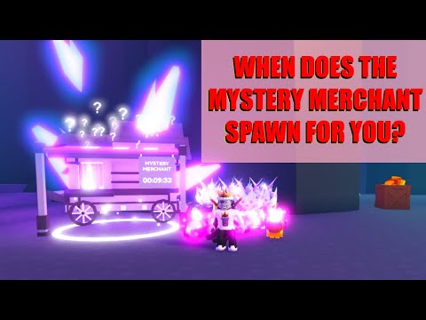 WHAT TIME DOES THE MYSTERY MERCHANT SPAWN FOR YOU!? Pet Simulator X (Roblox)